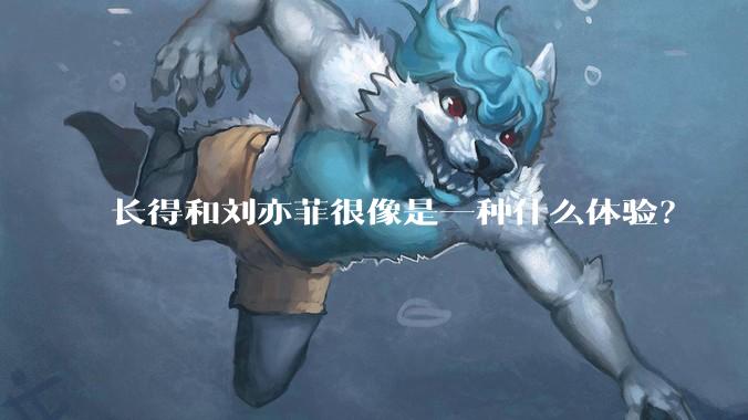 长得和刘亦菲很像是一种什么体验？